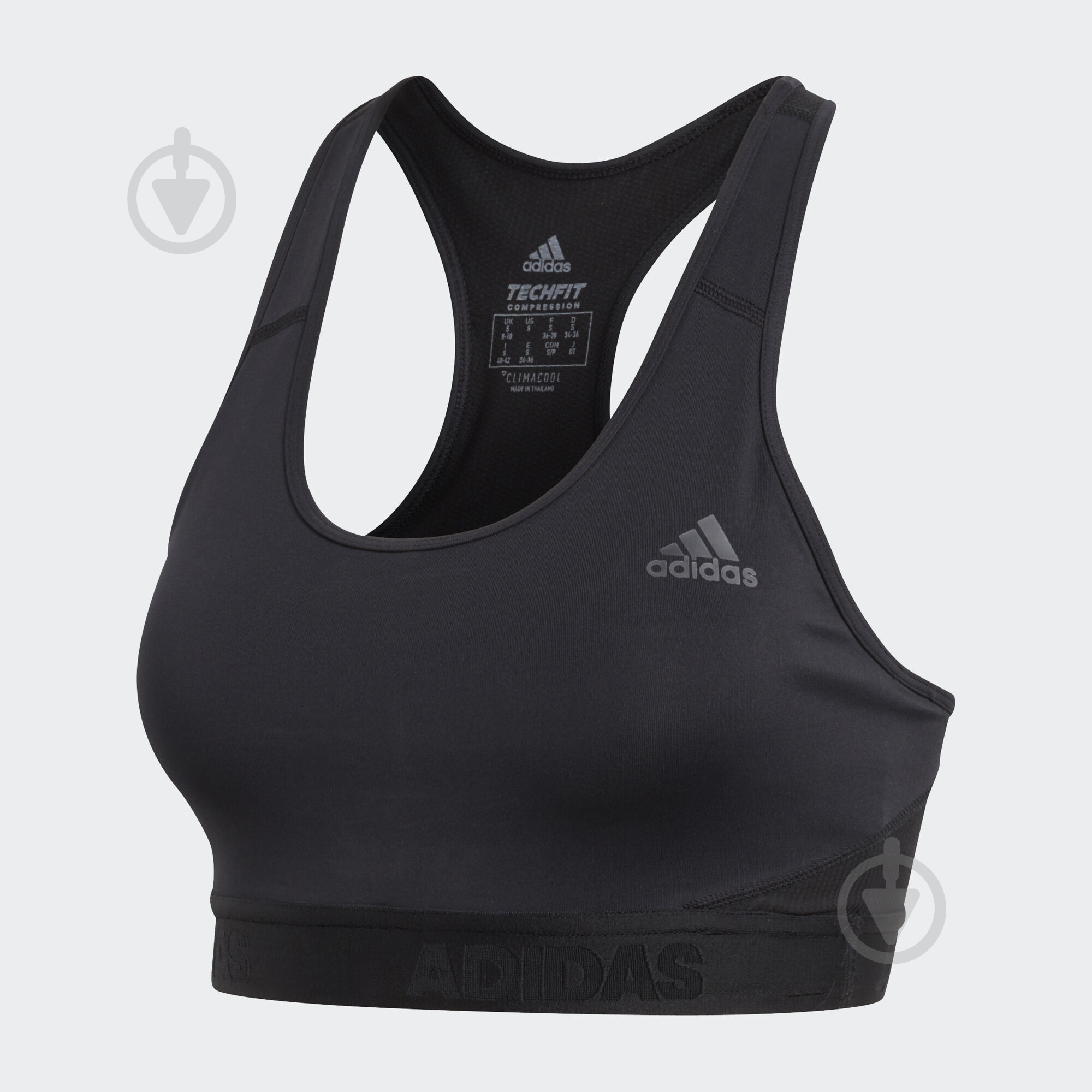 Бра Adidas DRST ASK SPR CF6599 р.M черный - фото 1 Бра Adidas DRST ASK SPR CF6599 р.M черный - фото 1