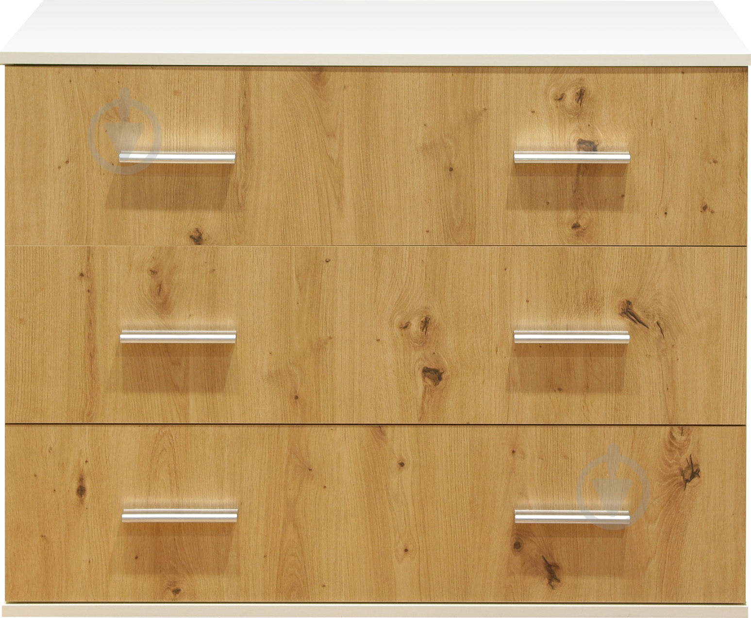 Комод Риека 3Ш Р-КМ1 970х450х776 мм дуб артизан/белый - фото 3 Комод Риека 3Ш Р-КМ1 970х450х776 мм дуб артизан/белый - фото 3