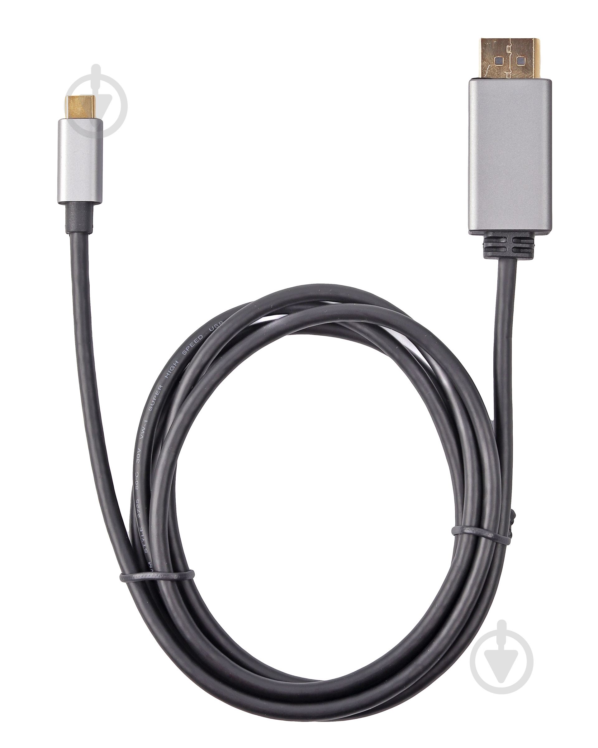 Адаптер Viewcon з USB-C на DisplayPort 1,5 м (TE392) - фото 2