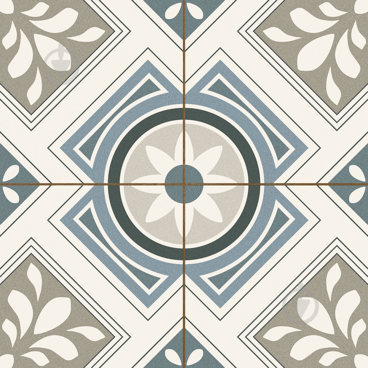 Плитка PERONDA Borneo Grey 45x45 (1,22) - фото 1
