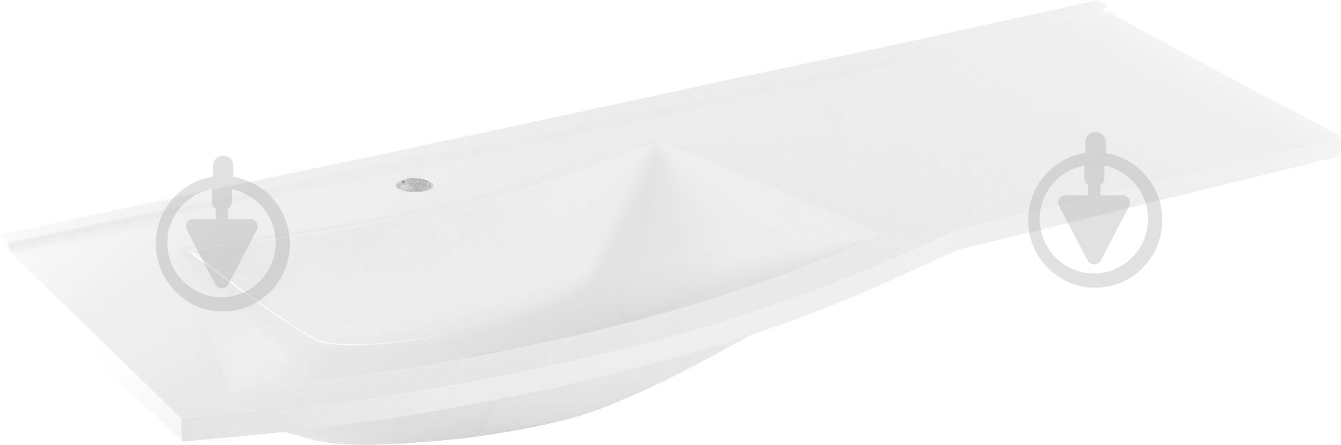 Умывальник Сансервіс Славута 120 левый - фото 1 Умывальник Сансервіс Славута 120 левый - фото 1