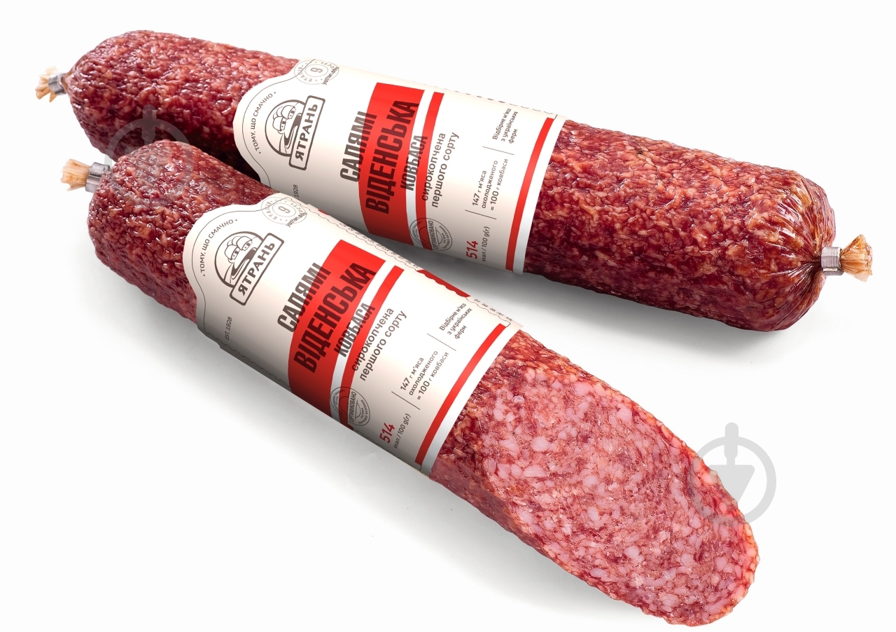 Салями ТМ Ятрань Венская 405 г - фото 1