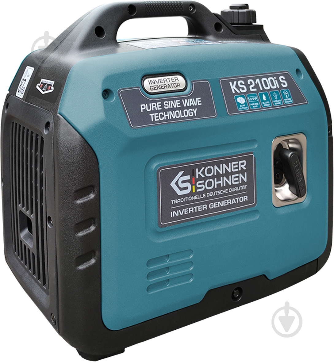 Генератор бензиновый Konner&Sohnen 1,8 кВт / 2 кВт 230 В KS 2100i S - фото 7 Генератор бензиновый Konner&Sohnen 1,8 кВт / 2 кВт 230 В KS 2100i S - фото 7