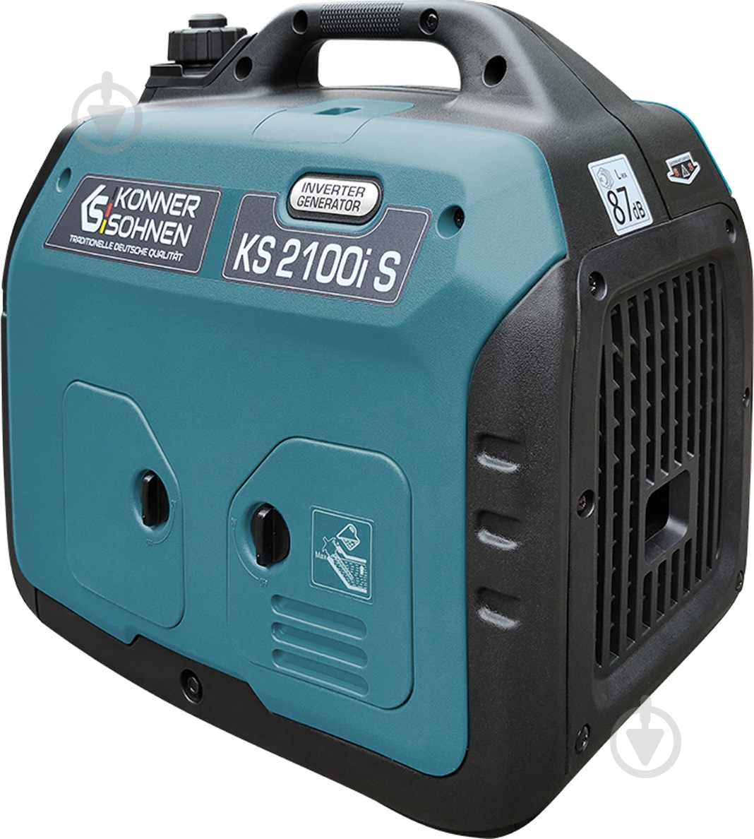 Генератор бензиновый Konner&Sohnen 1,8 кВт / 2 кВт 230 В KS 2100i S - фото 8 Генератор бензиновый Konner&Sohnen 1,8 кВт / 2 кВт 230 В KS 2100i S - фото 8