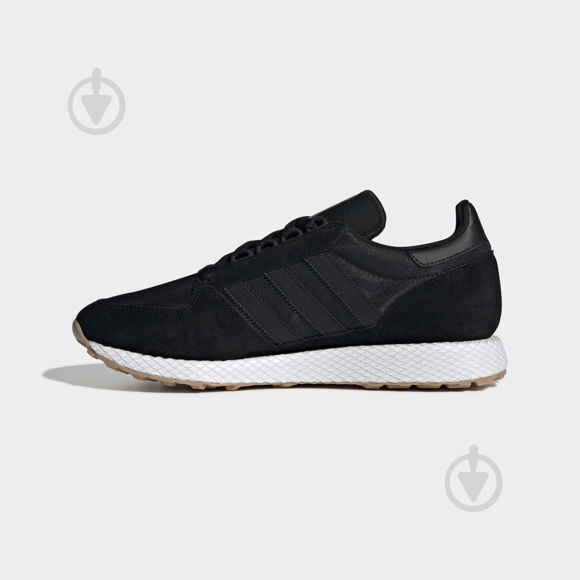 Кроссовки мужские Adidas Forest Grove CG5673 р.42 черные - фото 6