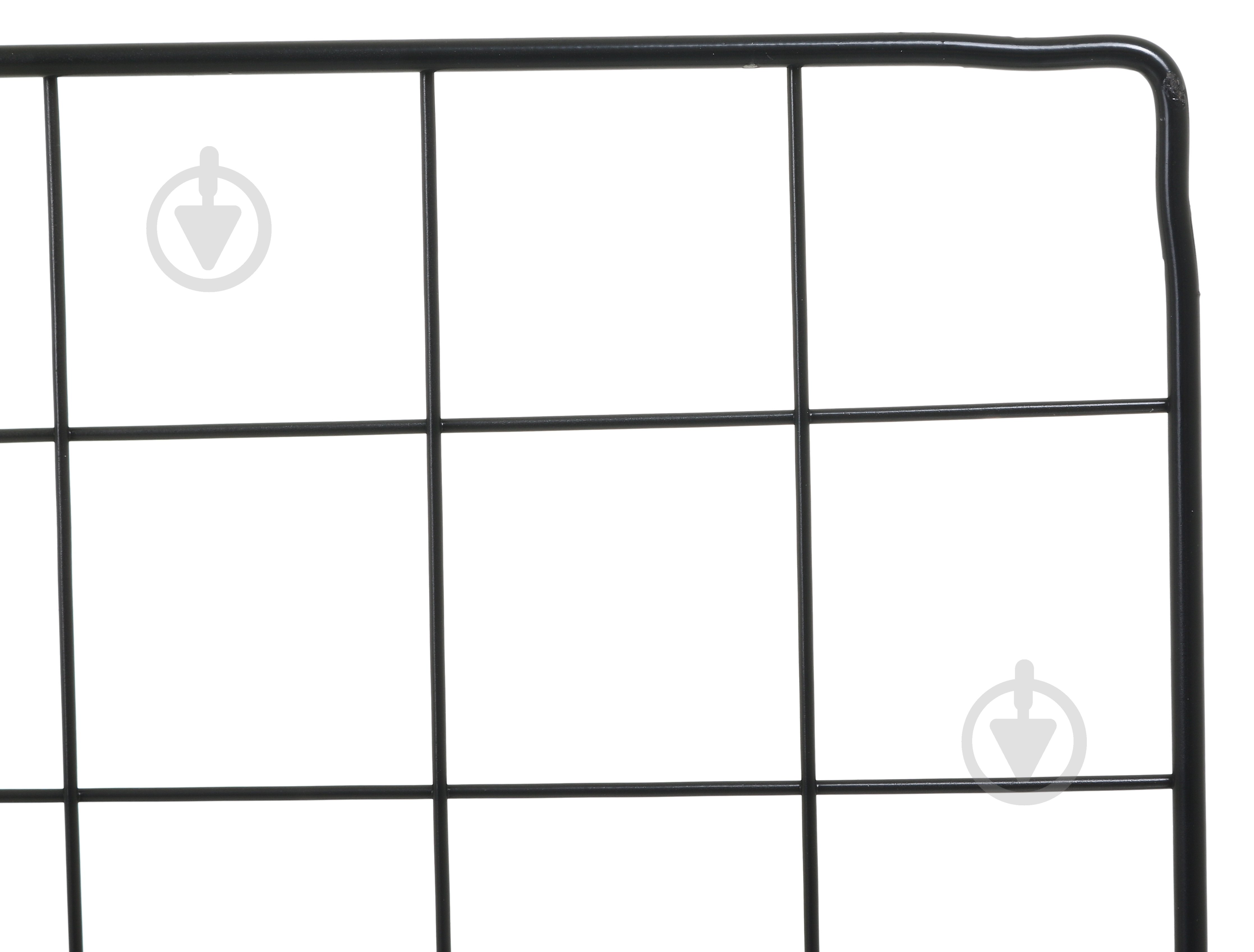 Стеллаж проволочный куб metal сubes storage 9 полок 1105х1105х370 мм черный - фото 8