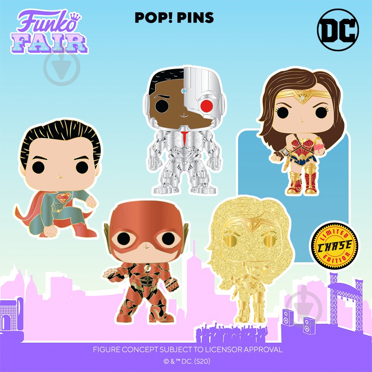 Игрушка Funko Pop! Пин серии DC Comics Супермен DCCPP0006 - фото 4