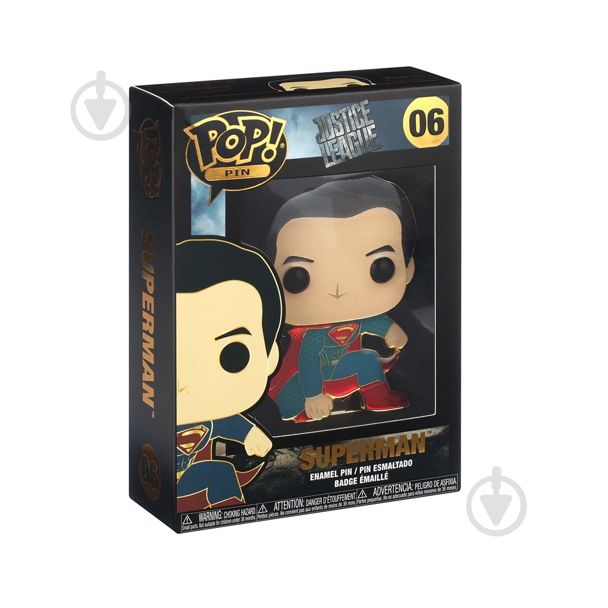 Игрушка Funko Pop! Пин серии DC Comics Супермен DCCPP0006 - фото 1