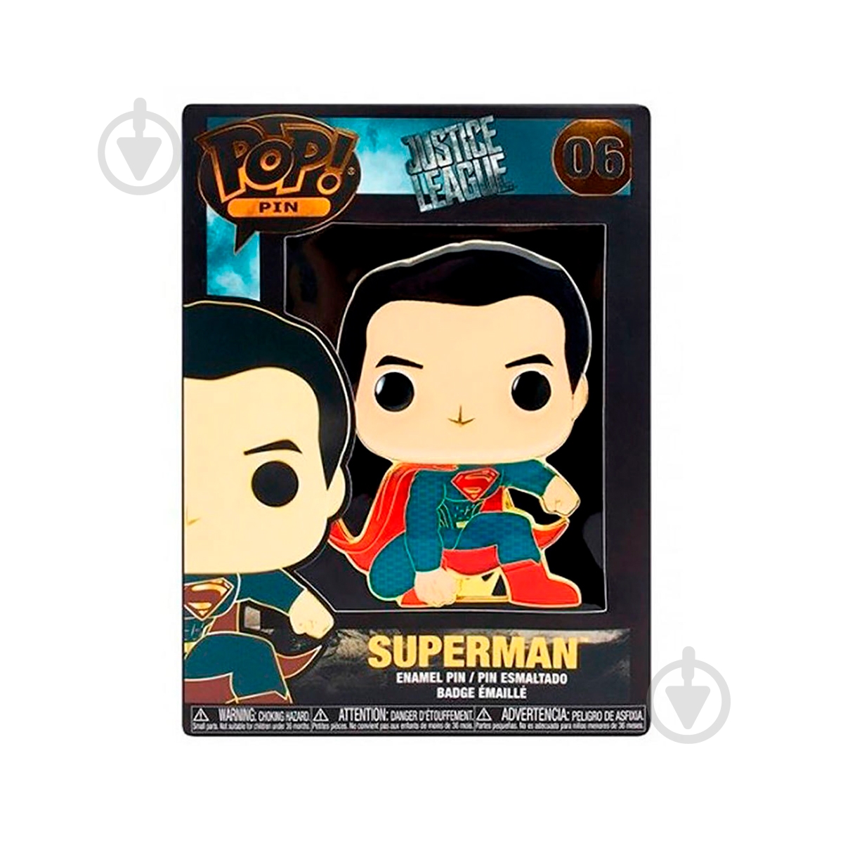 Игрушка Funko Pop! Пин серии DC Comics Супермен DCCPP0006 - фото 2