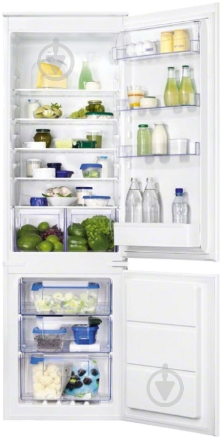 Встраиваемый холодильник Zanussi ZBB 928651 S - фото 1 Встраиваемый холодильник Zanussi ZBB 928651 S - фото 1