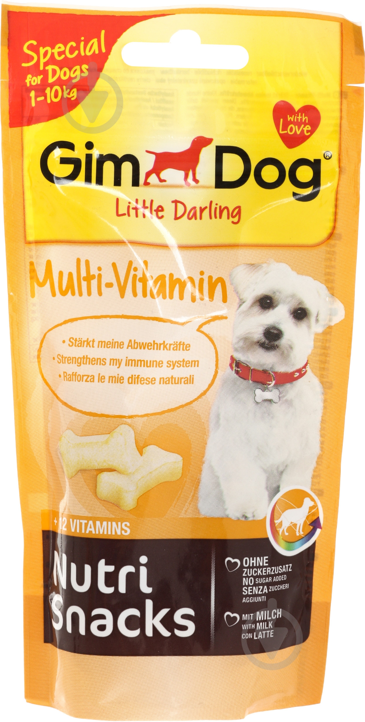 Снеки Gimpet GimDog Multi-Vitamin 40 г 509754 - фото 1 Снеки Gimpet GimDog Multi-Vitamin 40 г 509754 - фото 1