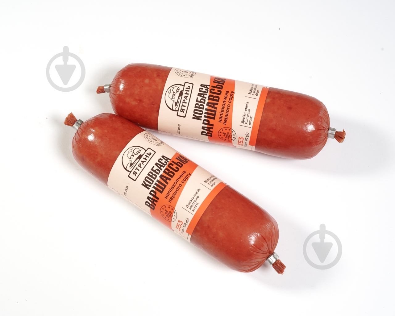 Колбаса ТМ Ятрань Варшавская 260 г - фото 1