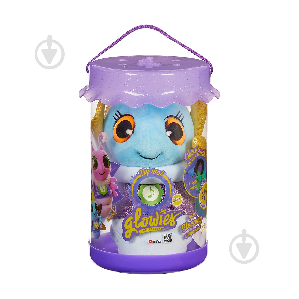 Игрушка интерактивная Glowies Синий светлячок GW002 - фото 1