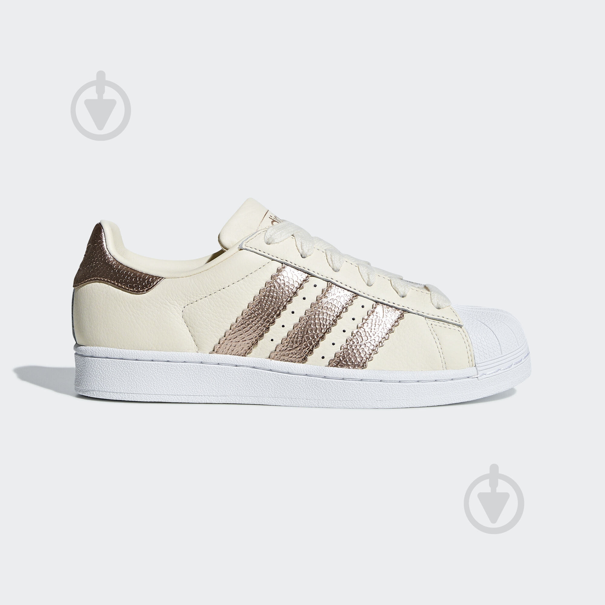 Кроссовки женские зимние Adidas SUPERSTAR W CG6449 р.40 2/3 белые - фото 1