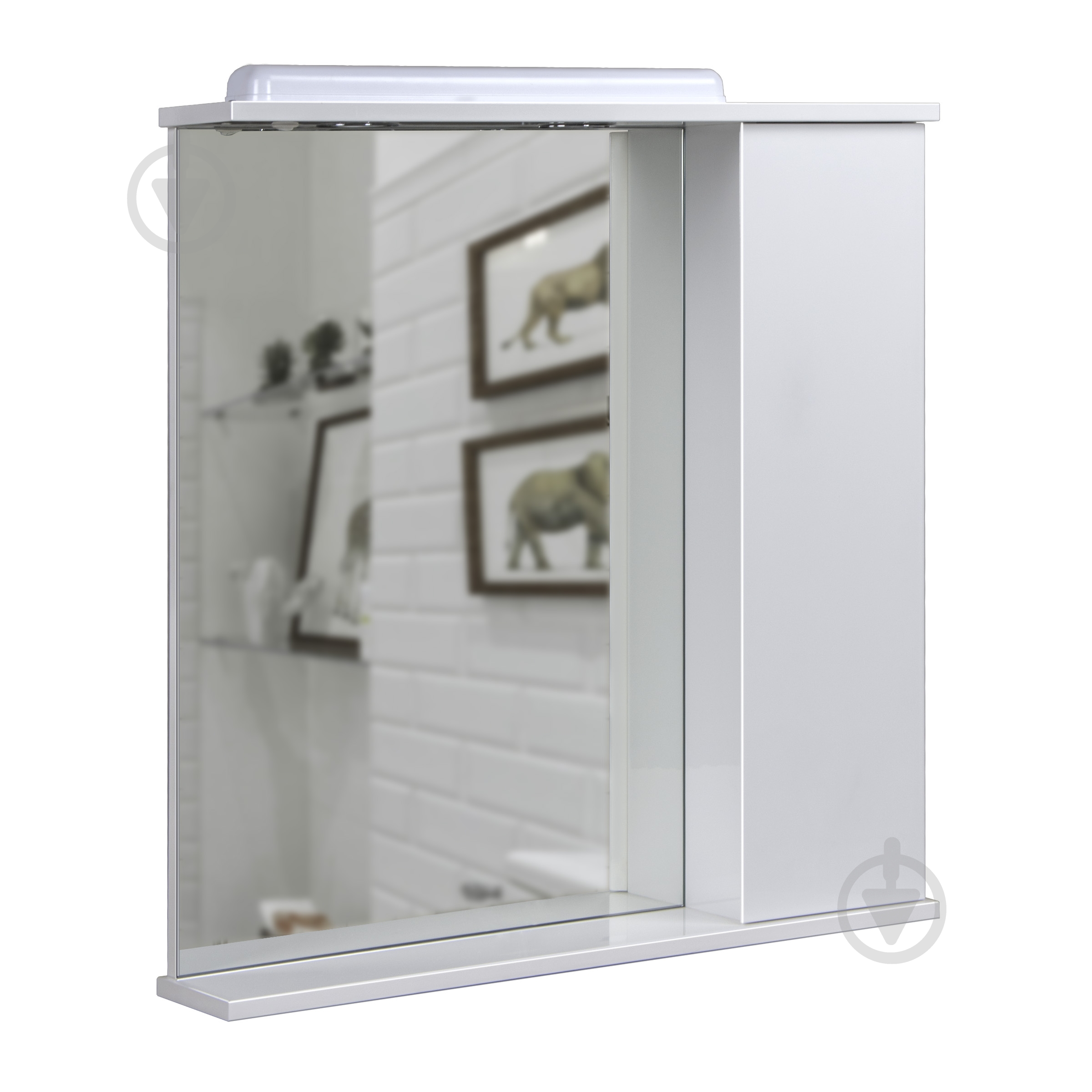 Зеркало со шкафчиком Мойдодыр СТ-70 - фото 1