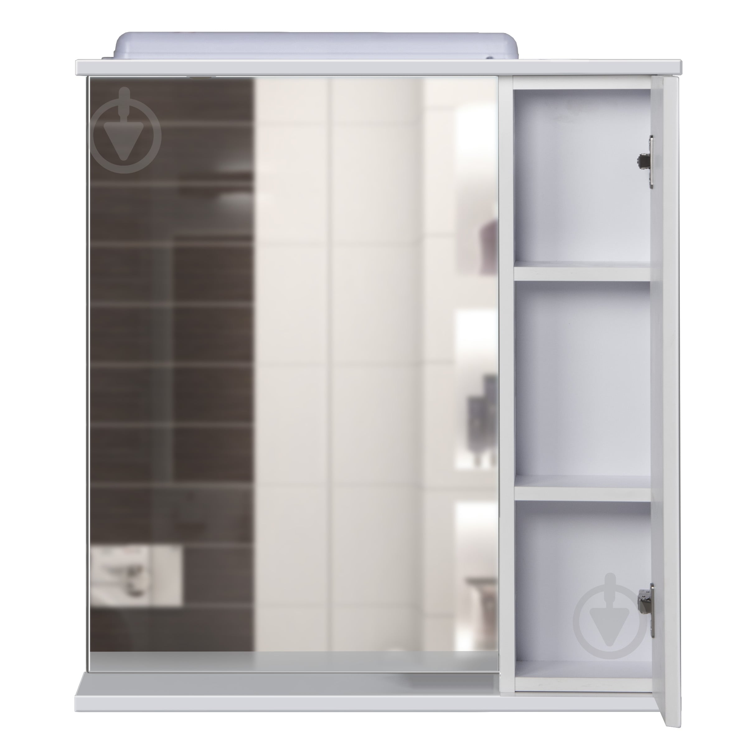 Зеркало со шкафчиком Мойдодыр СТ-70 - фото 3