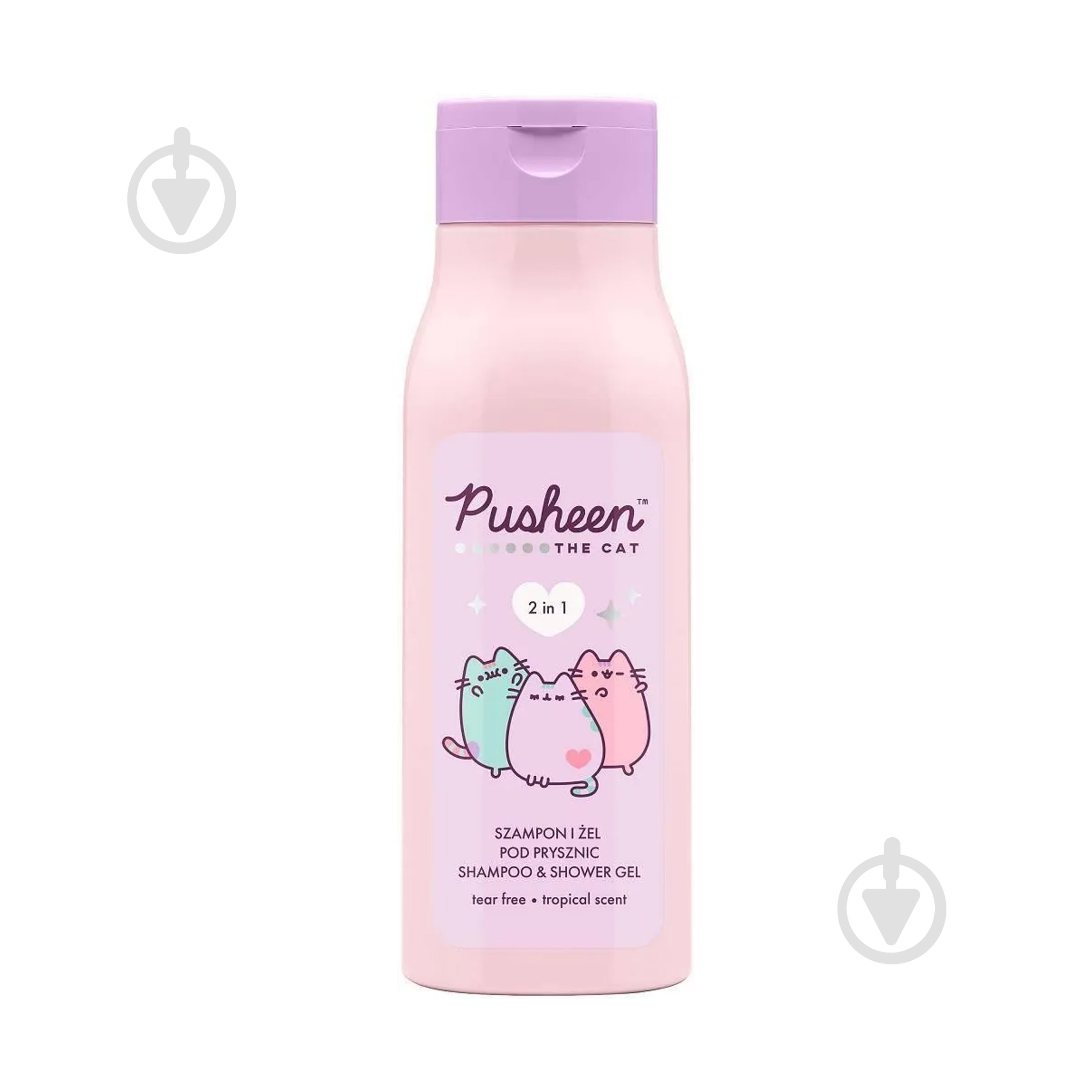 Шампунь-гель Pusheen 2в1 400 мл (124028) - фото 1 Шампунь-гель Pusheen 2в1 400 мл (124028) - фото 1
