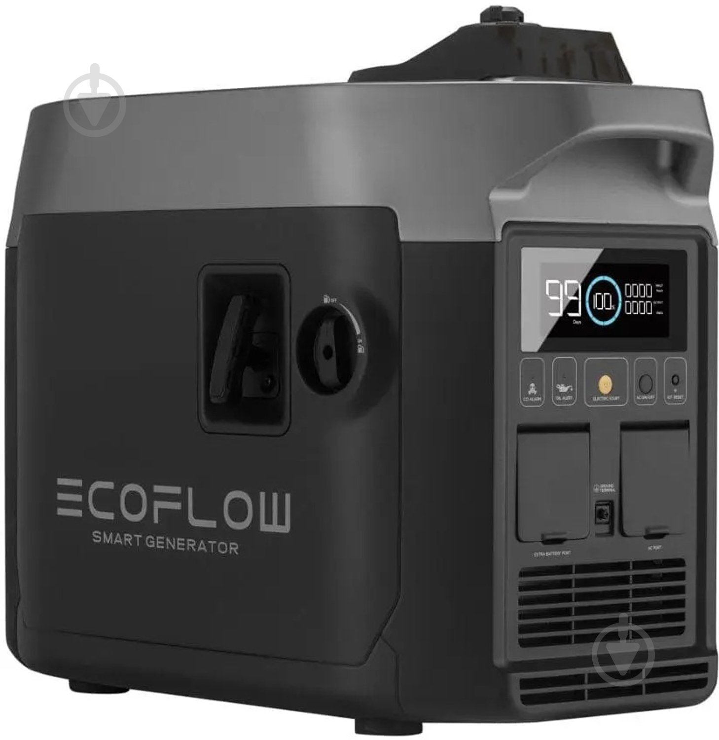Генератор бензиновый EcoFlow Smart Generator 1,8 кВт / 1,9 кВт 220 В GasEB-EU - фото 1 Генератор бензиновый EcoFlow Smart Generator 1,8 кВт / 1,9 кВт 220 В GasEB-EU - фото 1