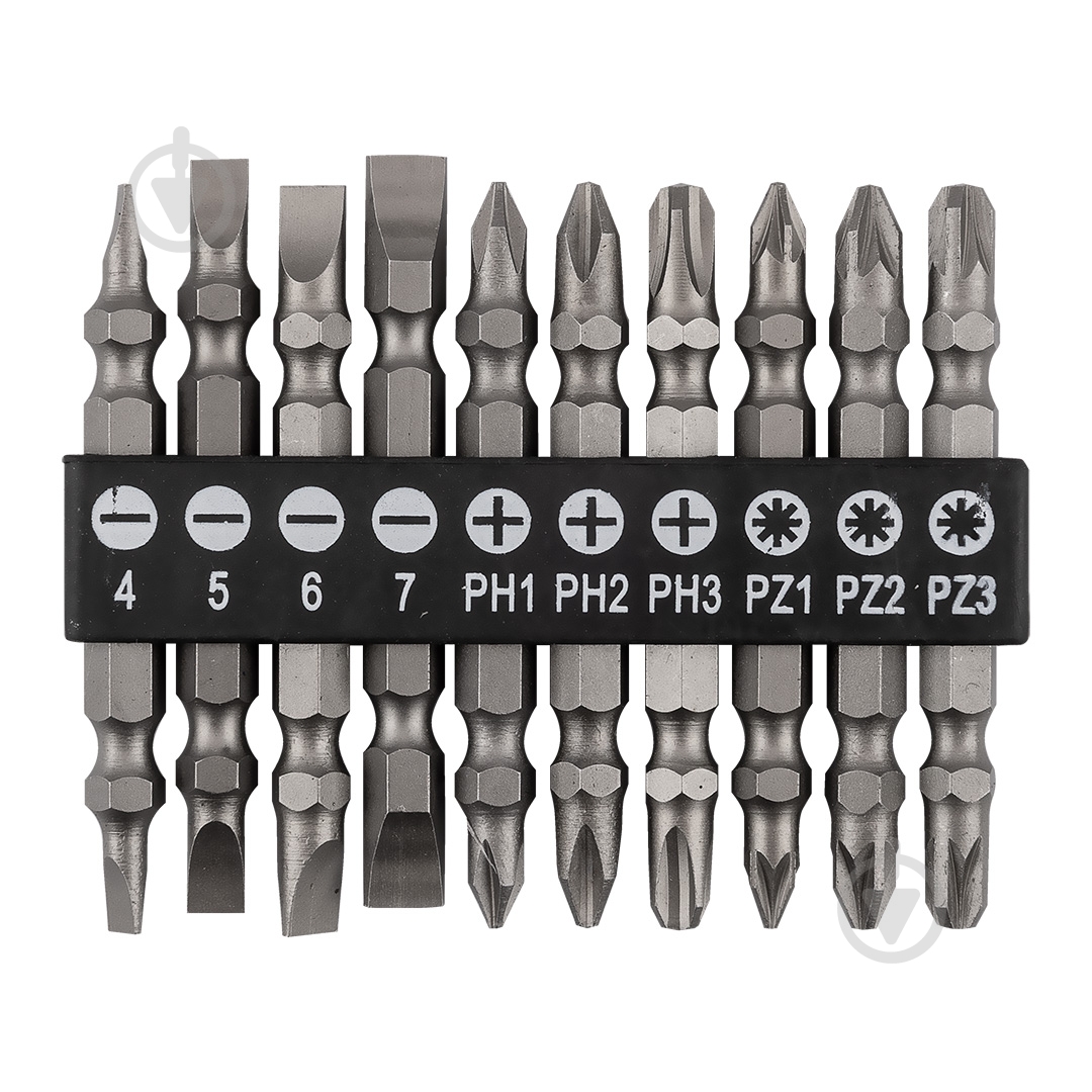 Набор бит GRAPHITE 10 шт. 56T517 - фото 1