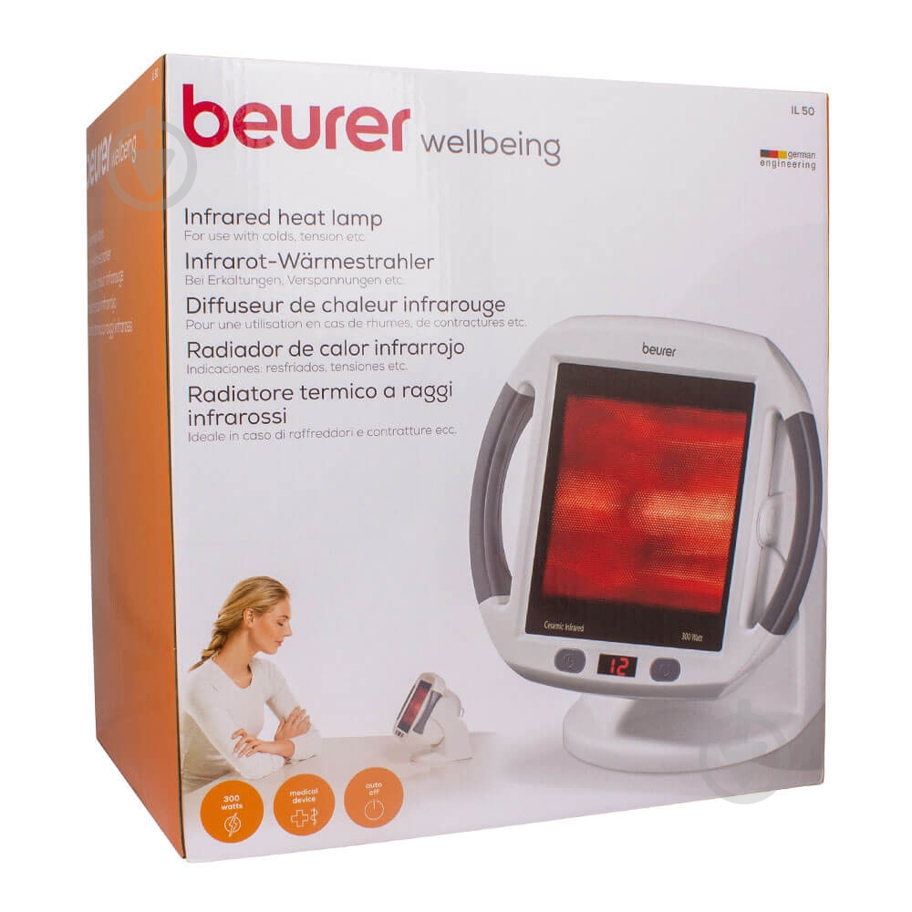 Инфракрасная лампа Beurer IL 50 - фото 2 Инфракрасная лампа Beurer IL 50 - фото 2