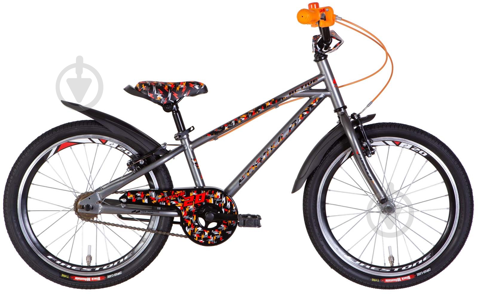 Велосипед Formula 20" 10"(25 см) ACTIVE OPS-FRK-20-162 сірий - фото 1