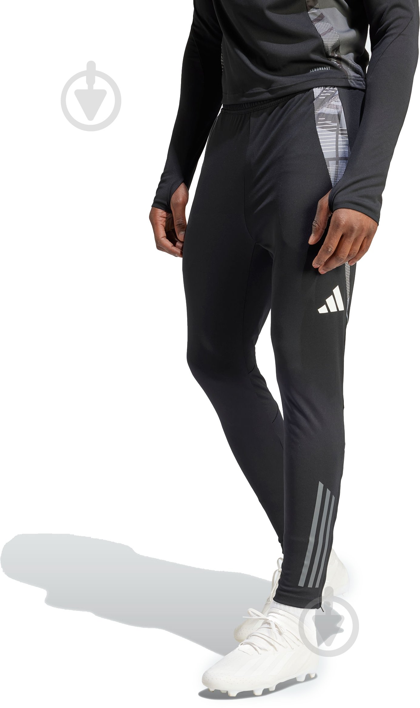 Брюки Adidas TIRO24 C TR PNT IP1878 р. XL черный - фото 1