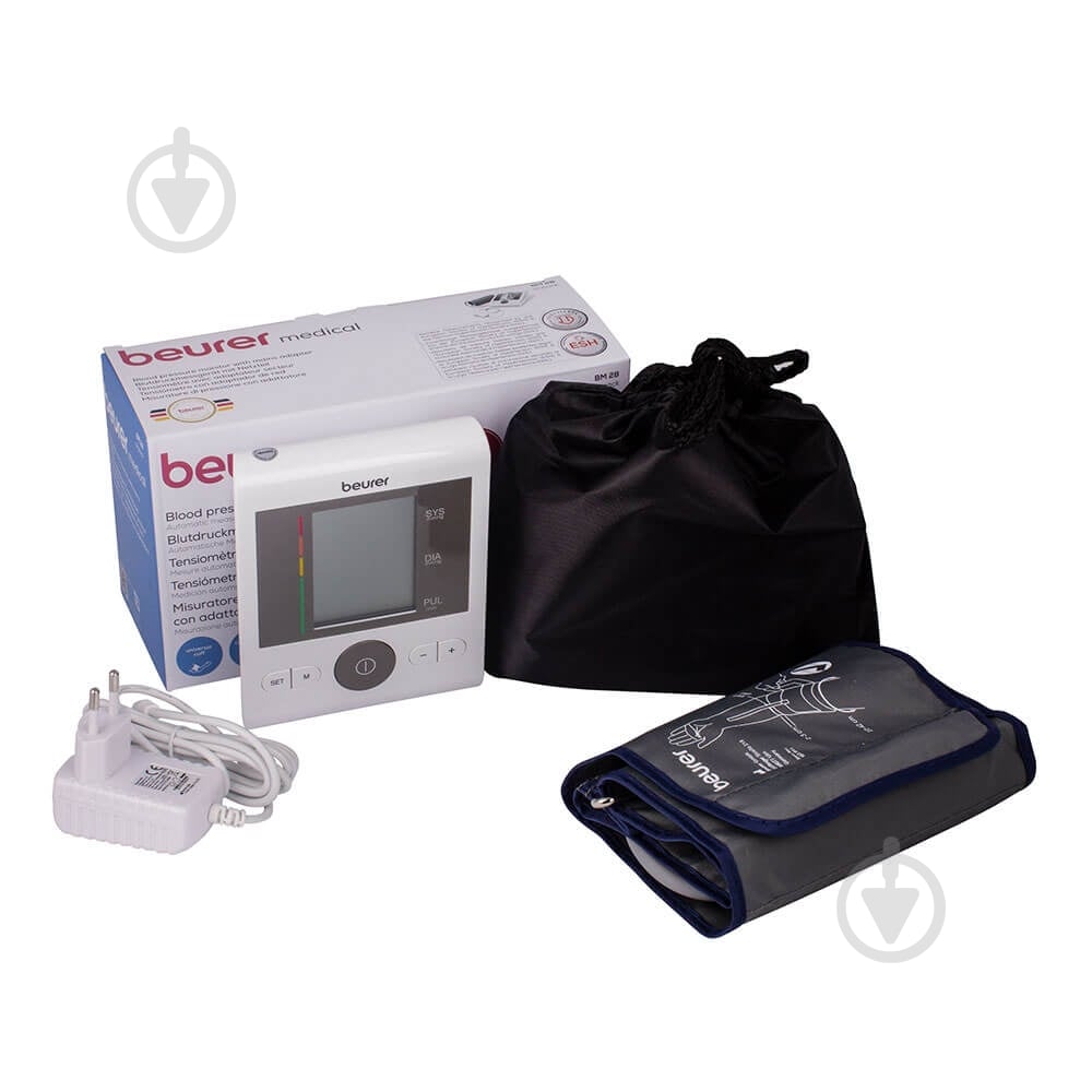 Тонометр Beurer BR-BM 28 - фото 1 Тонометр Beurer BR-BM 28 - фото 1