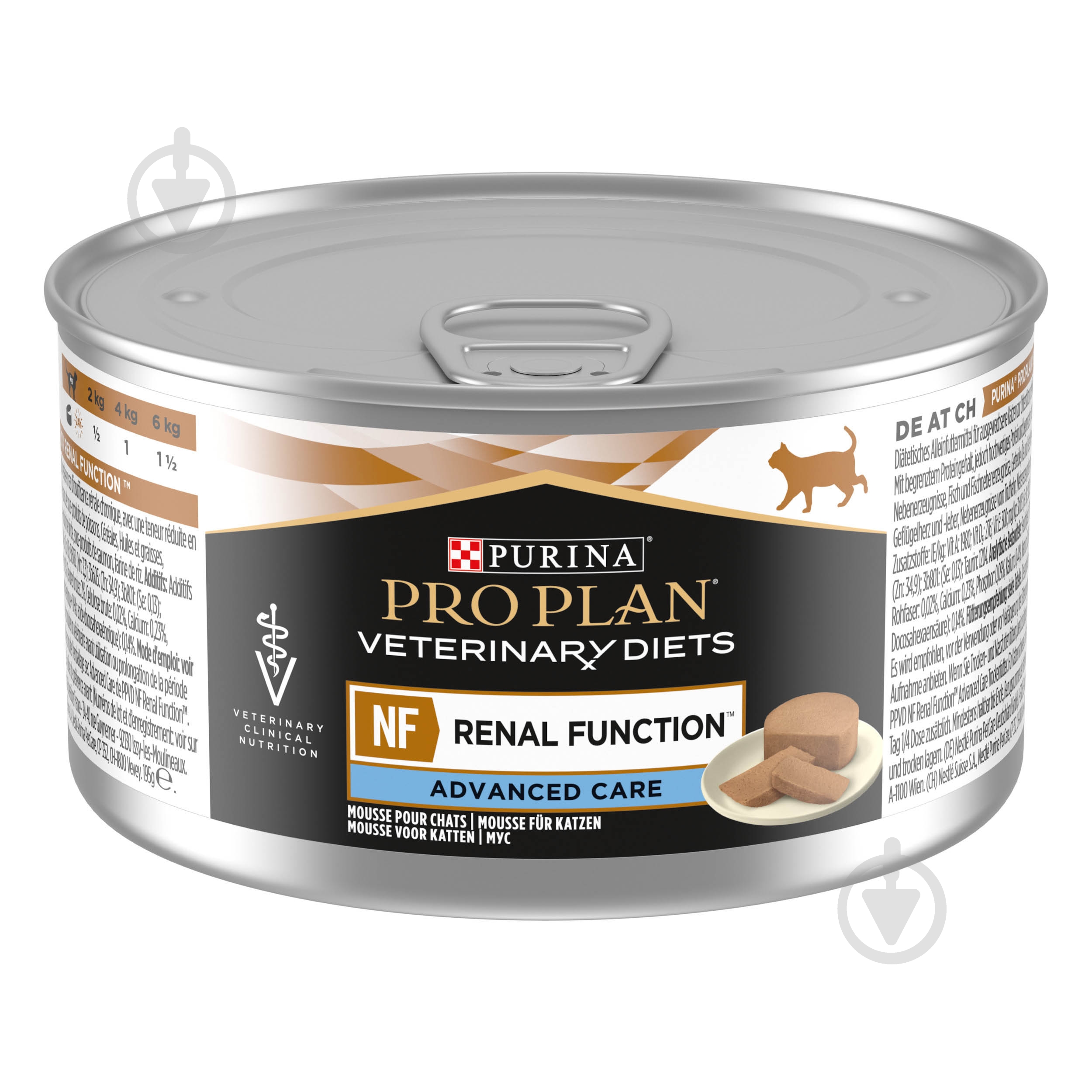 Консерва для котів ProPlan by Purina VETERINARY DIETS NF ST/OX Renal Function Advanced Care 195 г - фото 1