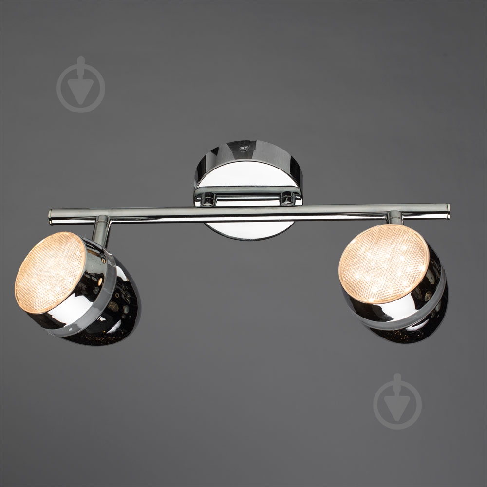 Спот Arte Lamp A6701PL-2CC BOMBO LED 2x3 Вт хром - фото 1 Спот Arte Lamp A6701PL-2CC BOMBO LED 2x3 Вт хром - фото 1