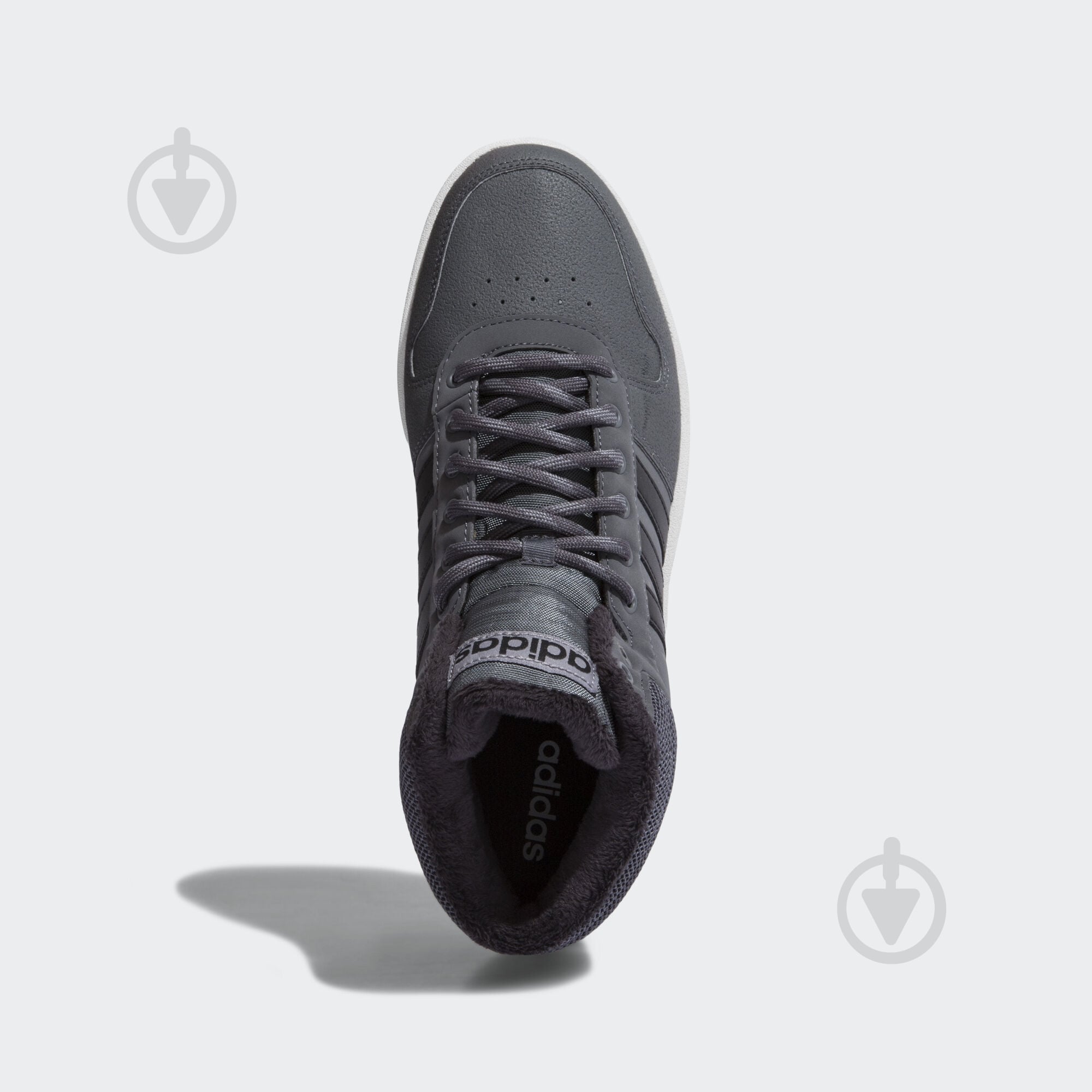 Черевики Adidas HOOPS 2.0 MID CG6615 р.46 2/3 сірий - фото 2
