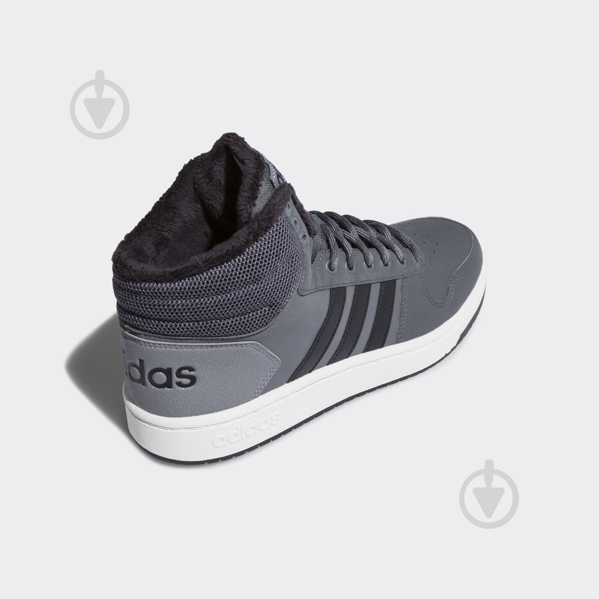 Черевики Adidas HOOPS 2.0 MID CG6615 р.46 2/3 сірий - фото 5