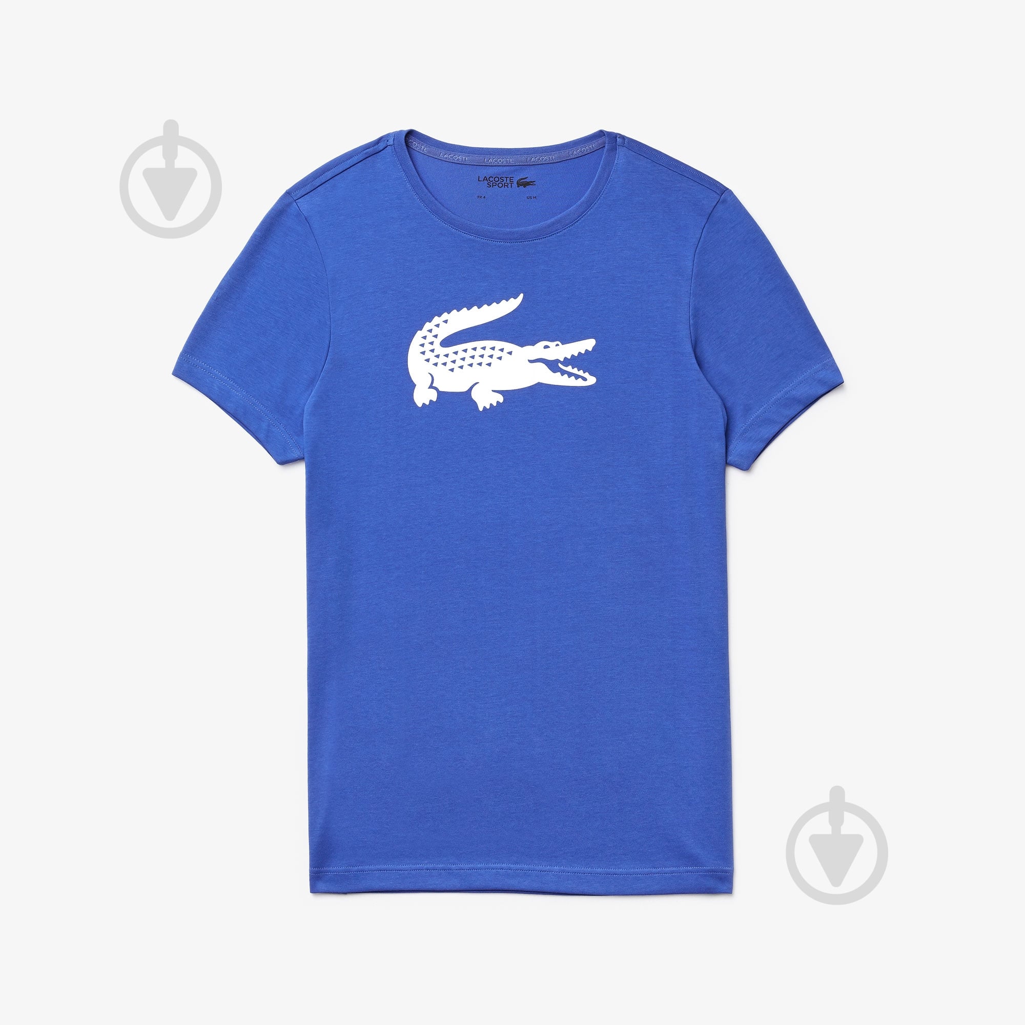 Футболка Lacoste TEE-SHIRT TH3377VCF р.4 синий - фото 1 Футболка Lacoste TEE-SHIRT TH3377VCF р.4 синий - фото 1