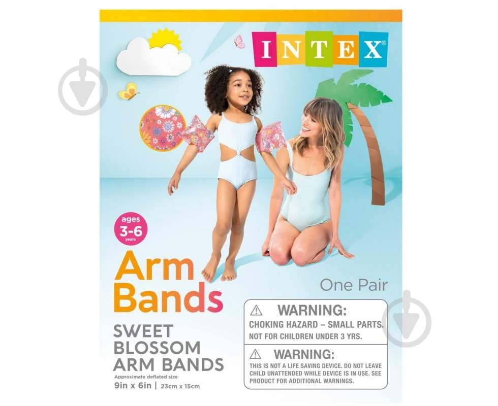 Нарукавники Intex 2 шт. 56669 - фото 2