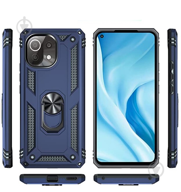 Чехол BeCover Blue (706643) для Xiaomi Mi 11 Lite - фото 1 Чехол BeCover Blue (706643) для Xiaomi Mi 11 Lite - фото 1