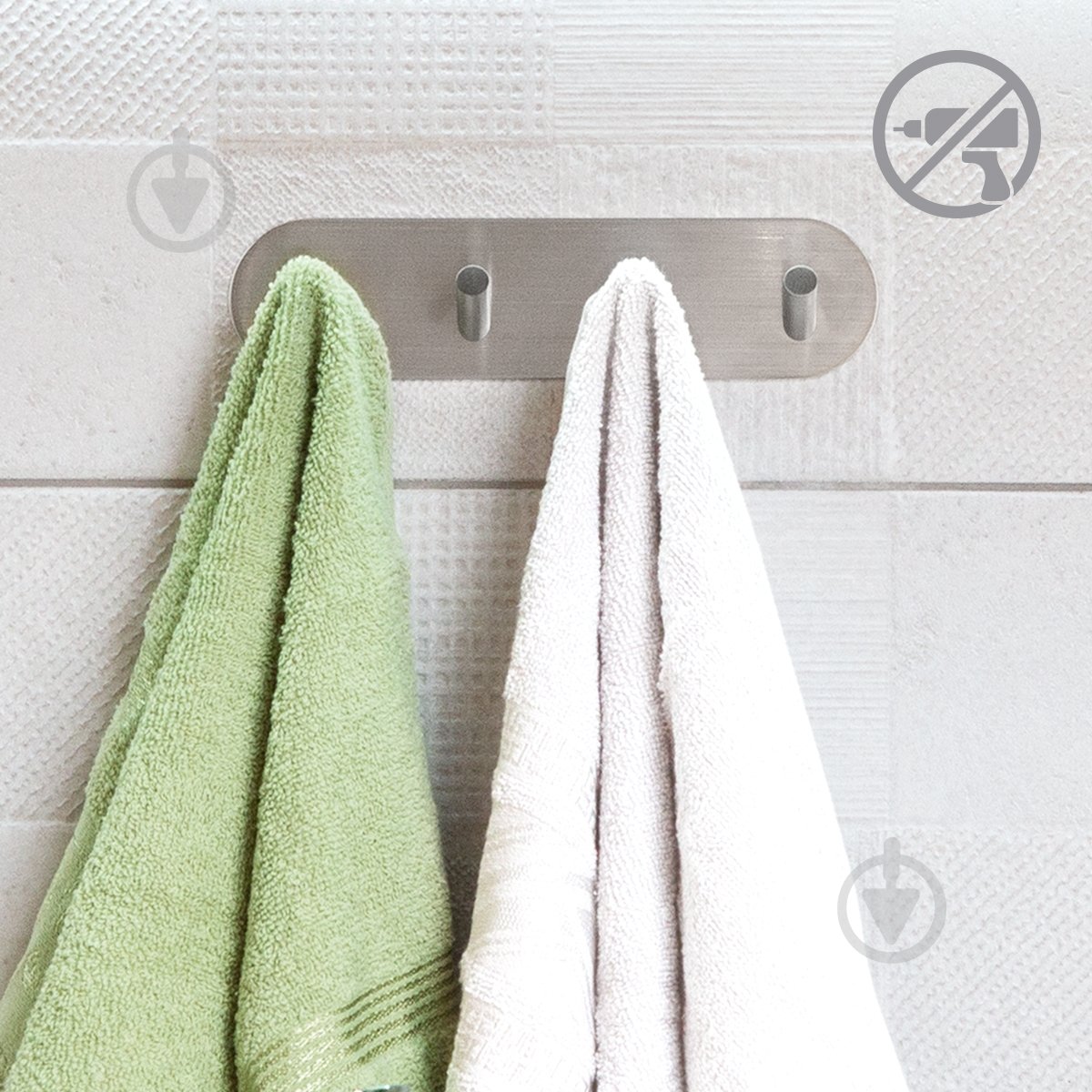 Планка с крючками MVM HSS-192R SS - фото 2