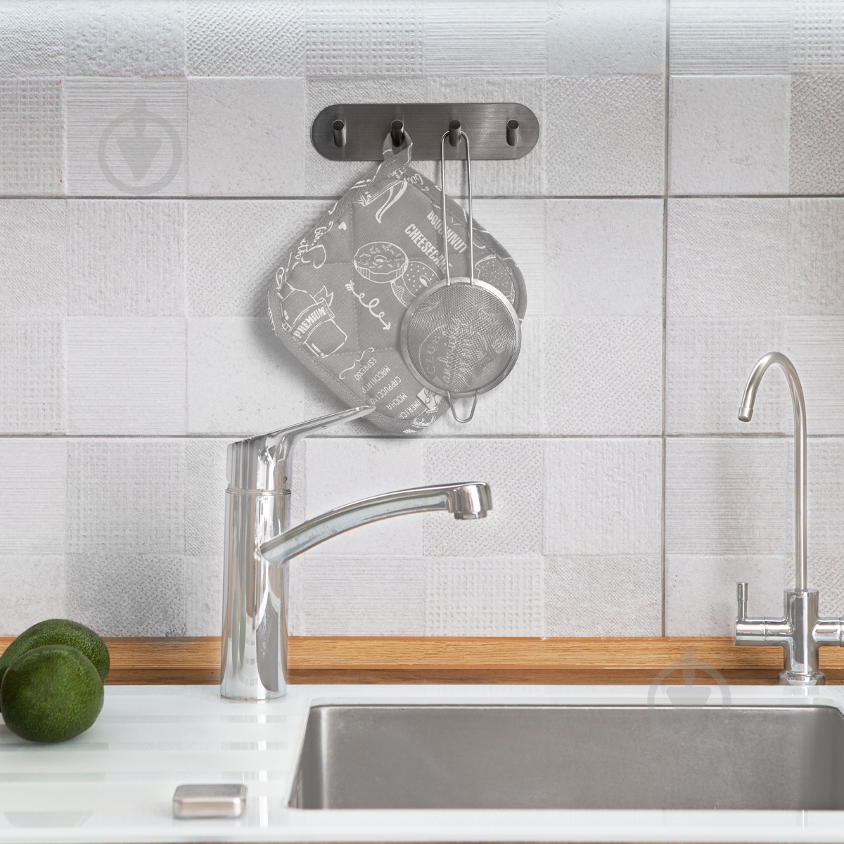 Планка з гачками MVM HSS-192R SS - фото 5