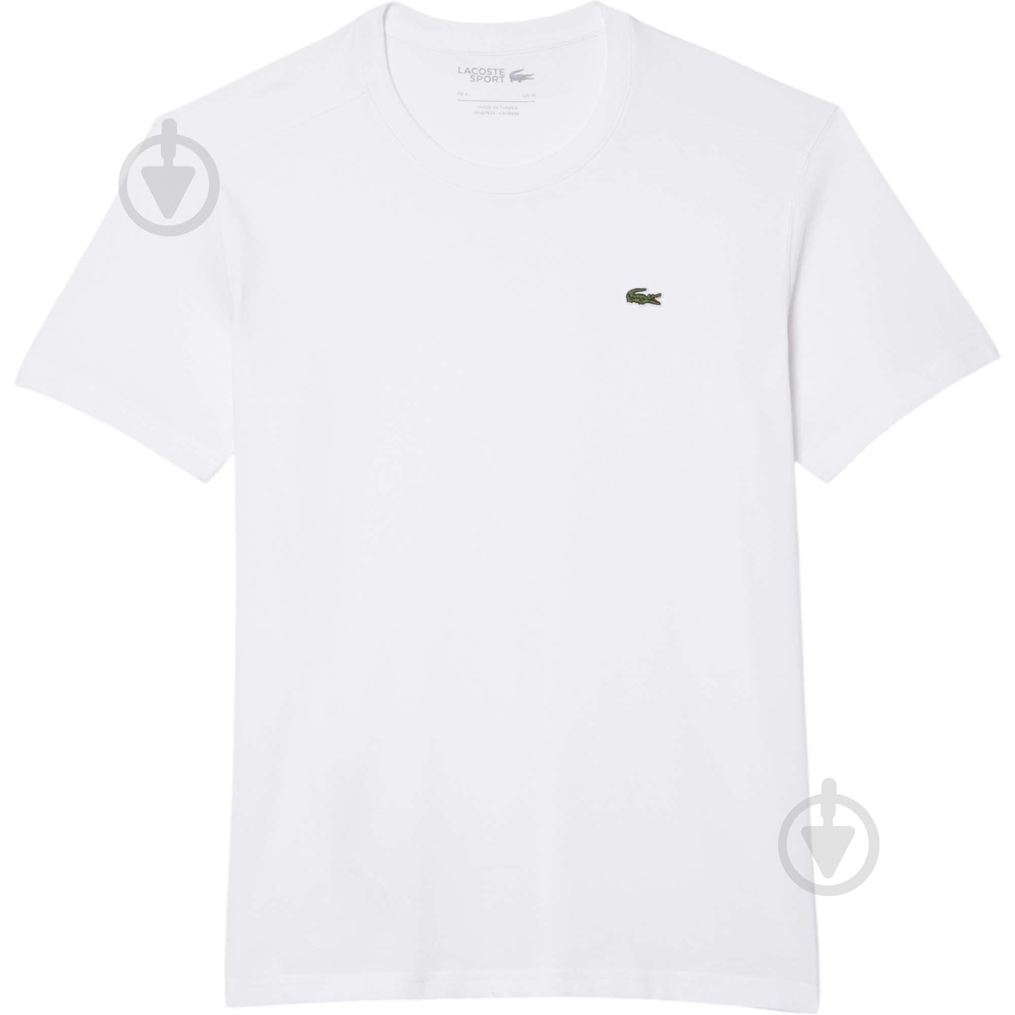 Футболка Lacoste SPORT Breathable T-shirt TH7618001 р.4 белый - фото 1