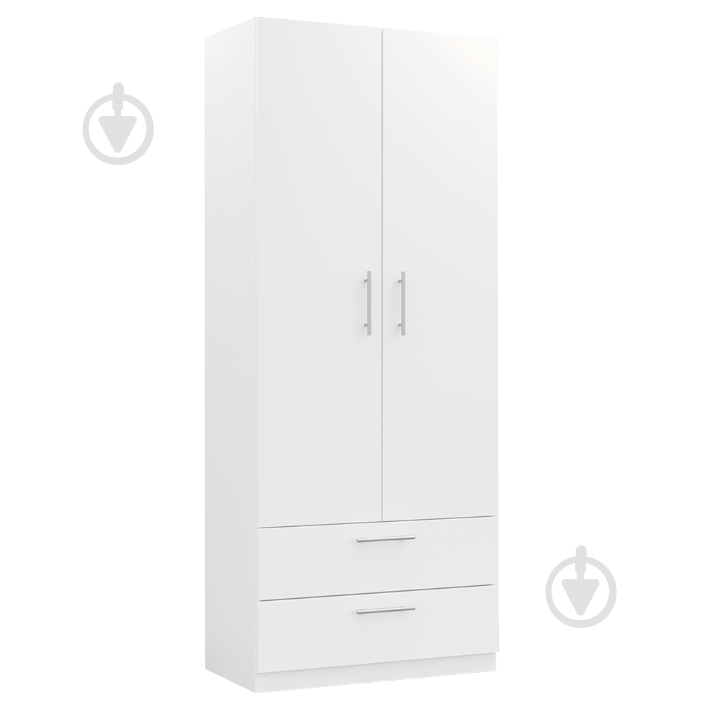 Шафа для одягу ROKO Greece 2Д2Я 1950х800х420 мм білий (20200048305) - фото 1