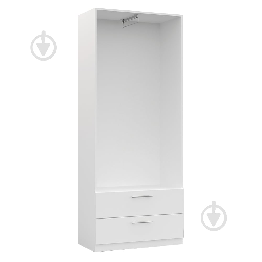 Шафа для одягу ROKO Greece 2Д2Я 1950х800х420 мм білий (20200048305) - фото 2