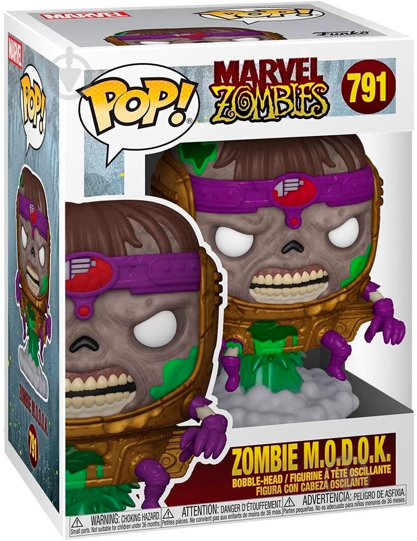 Фигурка Funko POP! Bobble Marvel Marvel Zombies MODOK 54559 (FUN2549959) - фото 2