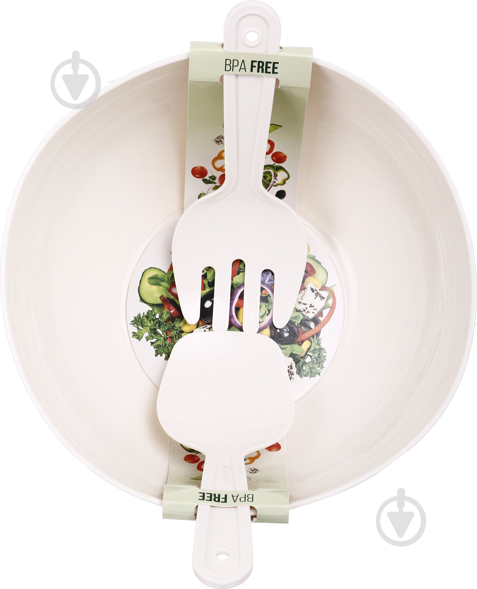 Миска со столовыми принадлежностями Dunya Plastik "Шеф" 5500 мл (10707-7DN) - фото 1