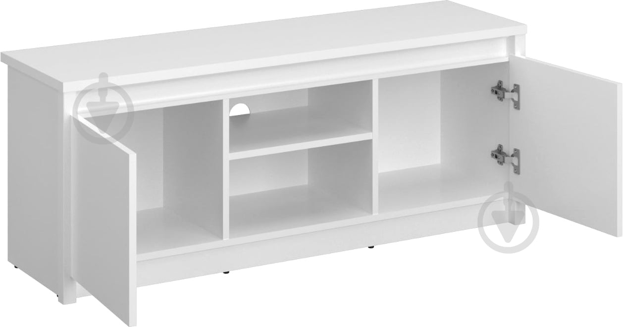 Тумба под ТВ VMV Holding Erden 2D 1255x500x360 мм белый/белый - фото 3