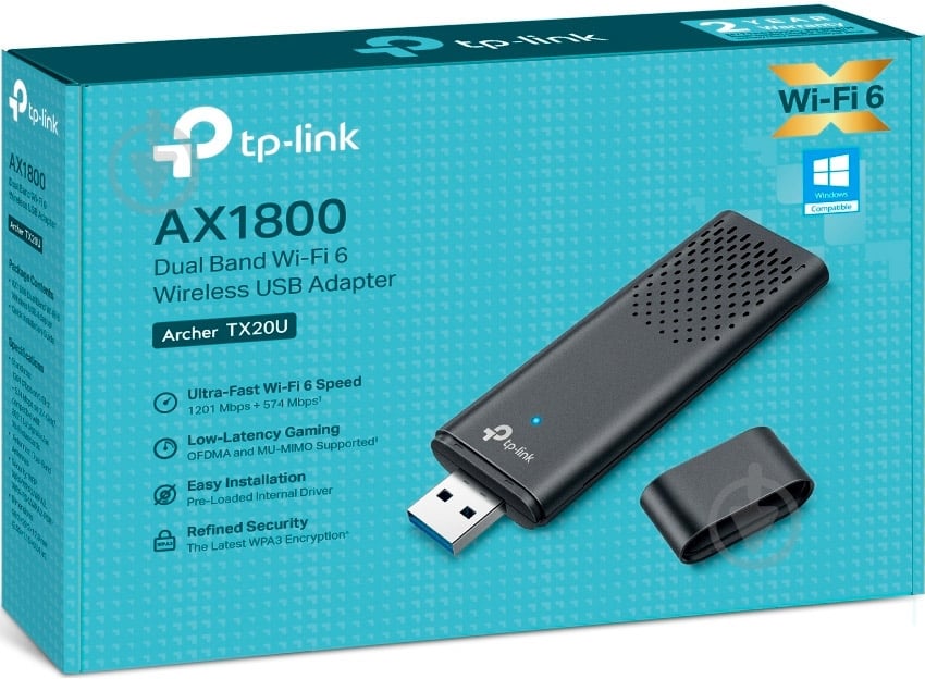 Wi-Fi-адаптер TP-Link ARCHER TX20U - фото 7