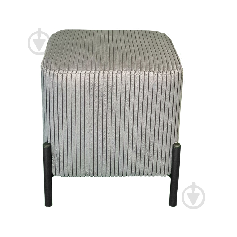 Пуф КВАДРО ZOOM 22 Graphite графит - фото 2