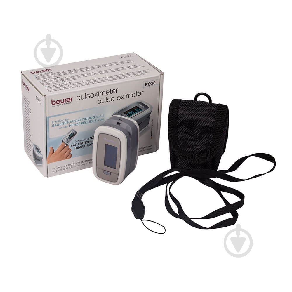 Пульсоксиметр Beurer PO 30 - фото 1 Пульсоксиметр Beurer PO 30 - фото 1