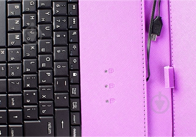 Чохол-клавіатура Vellini Universal 7”-8'' purple (215351) - фото 6