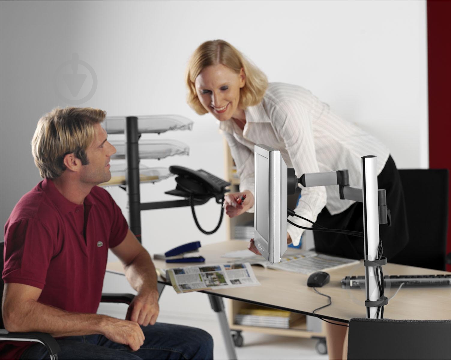 Держатель для монитора Novus DSS Basic серый - фото 2