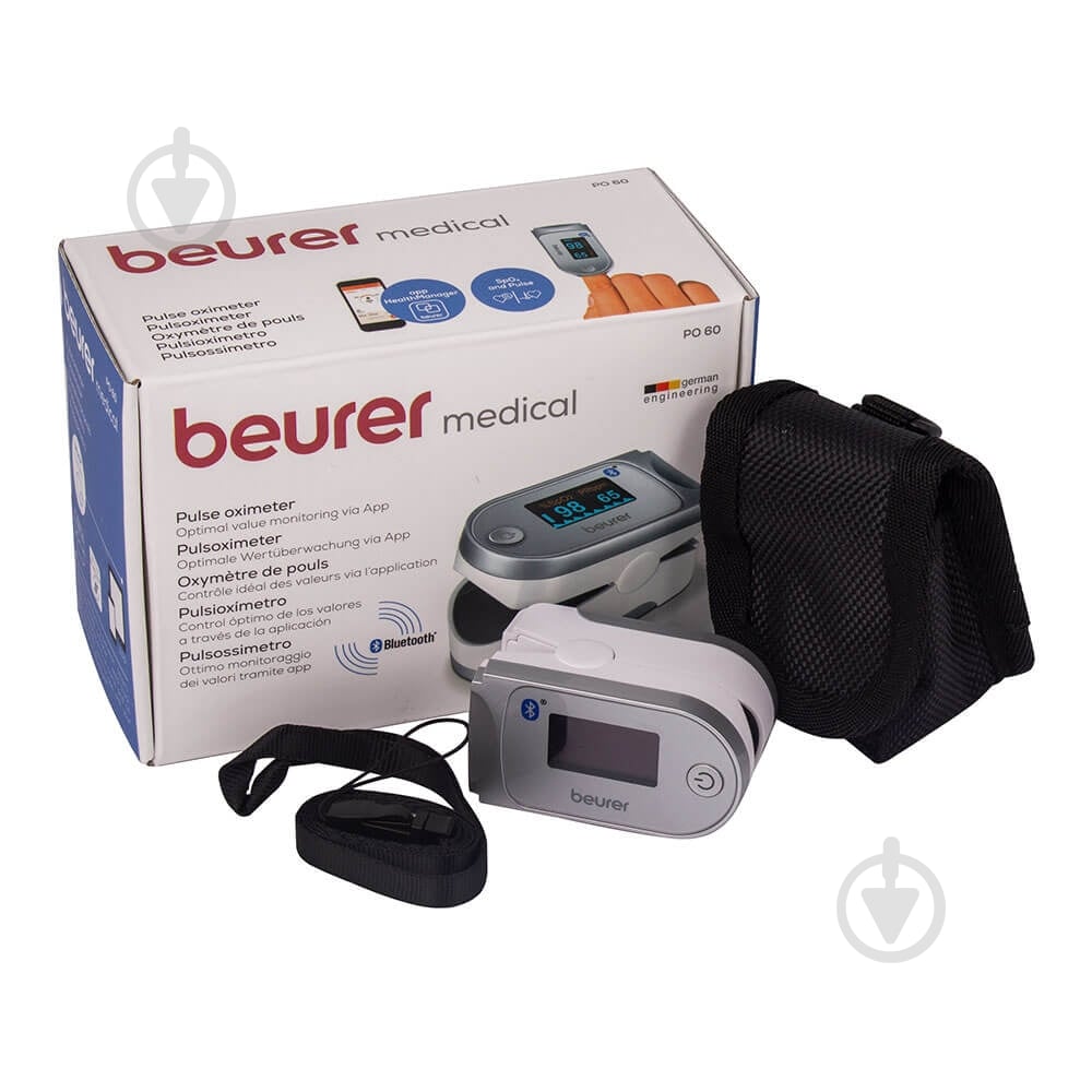 Пульсоксиметр Beurer PO 60 с Bluetooth - фото 2