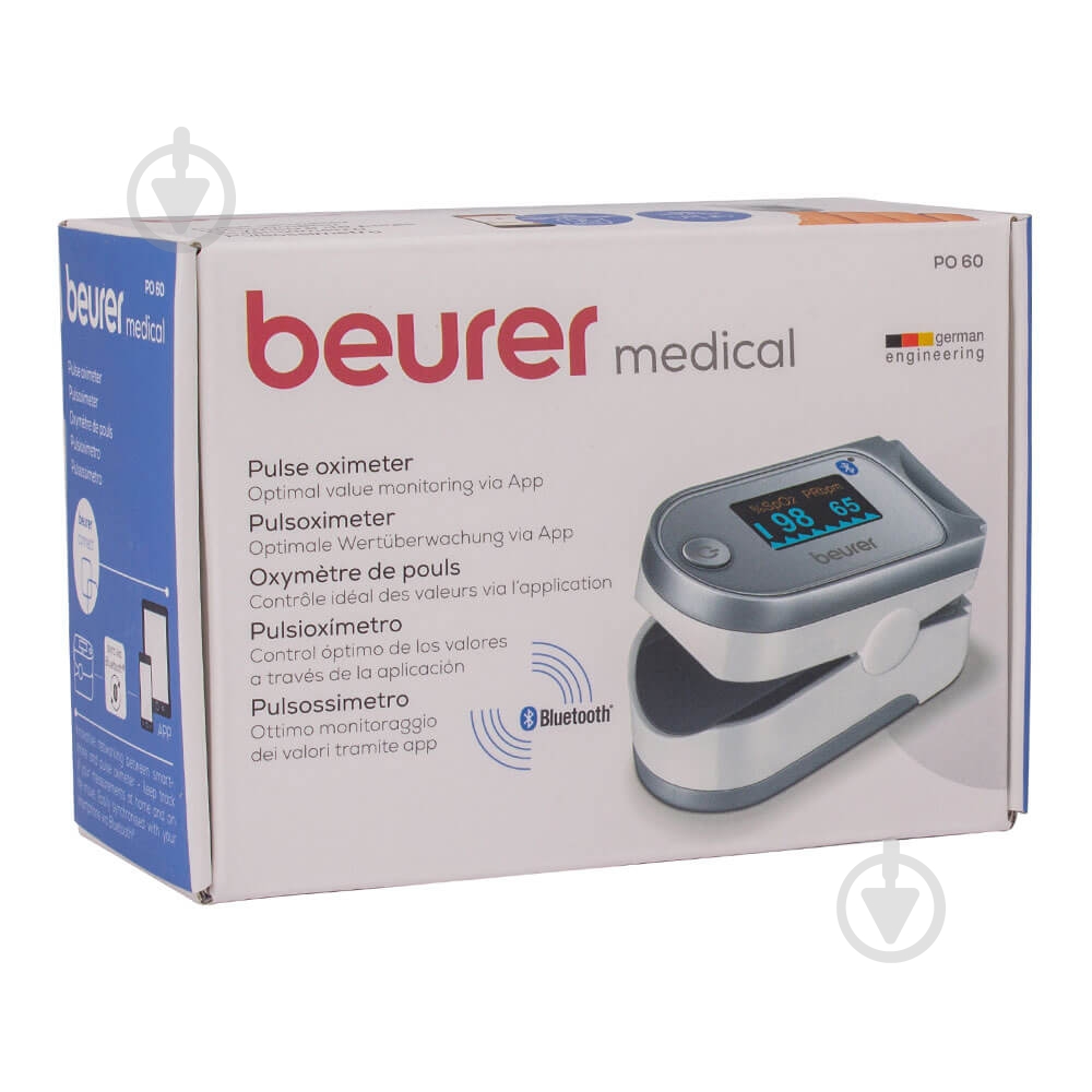 Пульсоксиметр Beurer PO 60 с Bluetooth - фото 3