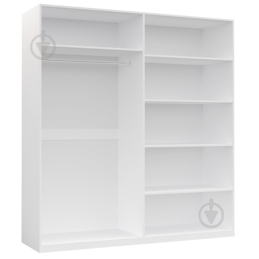 Шафа для одягу ROKO Greece 4Д 1950х1800х520 мм білий (20200048310) - фото 2